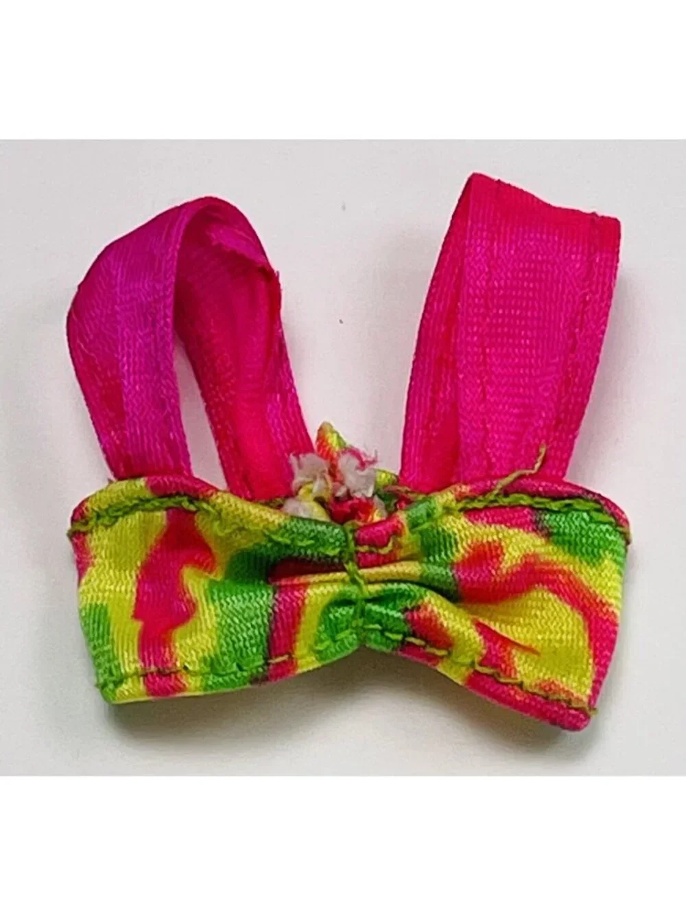 VTG 1990 MATTEL Hawaiian Fun Barbie Neon Replacement Bikini SWIM SUIT 5940 EUC
